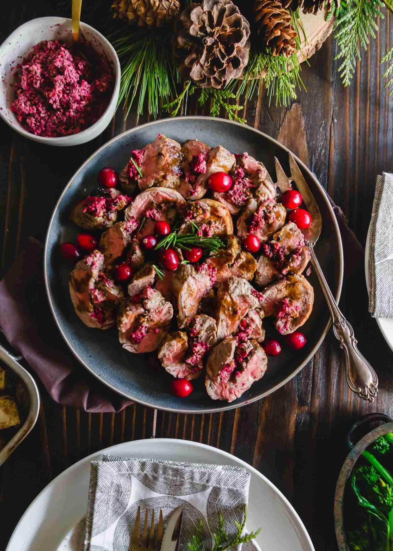 Lamb and Cranberries