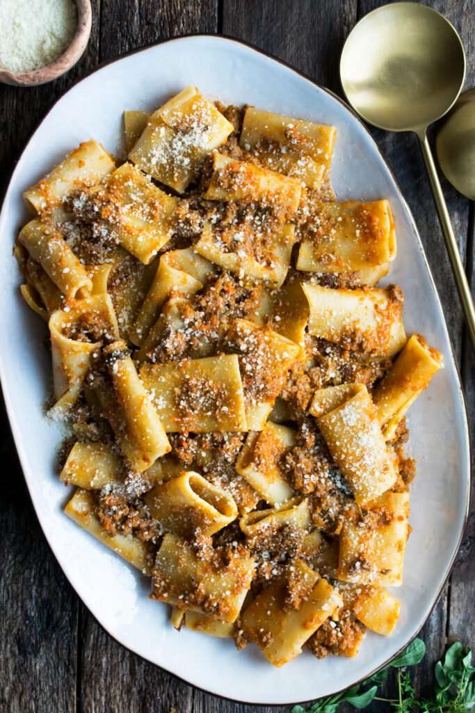 Lamb and Pasta Noodles