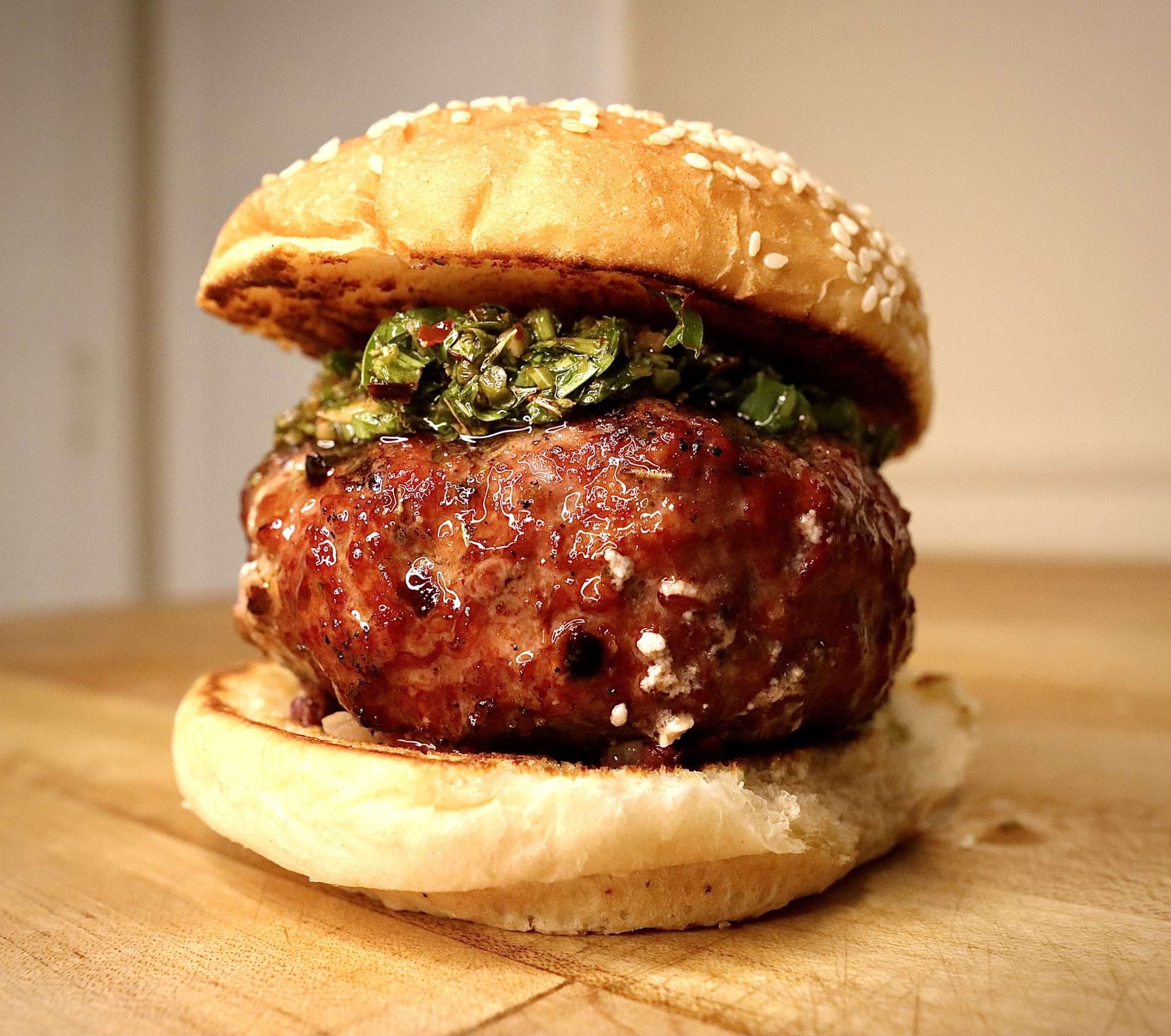 Lamb Burger