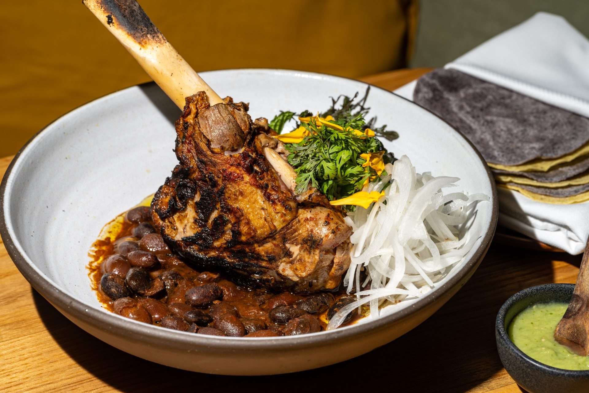 Shank in a bowl