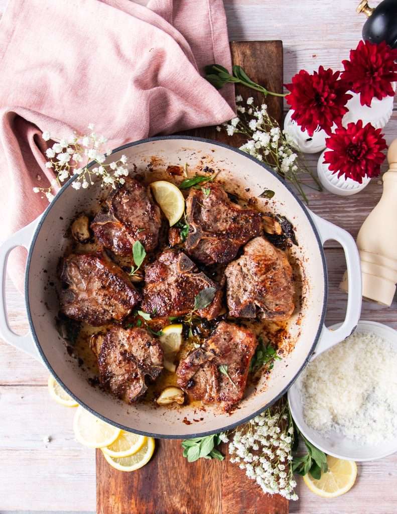 american lamb chops cooking