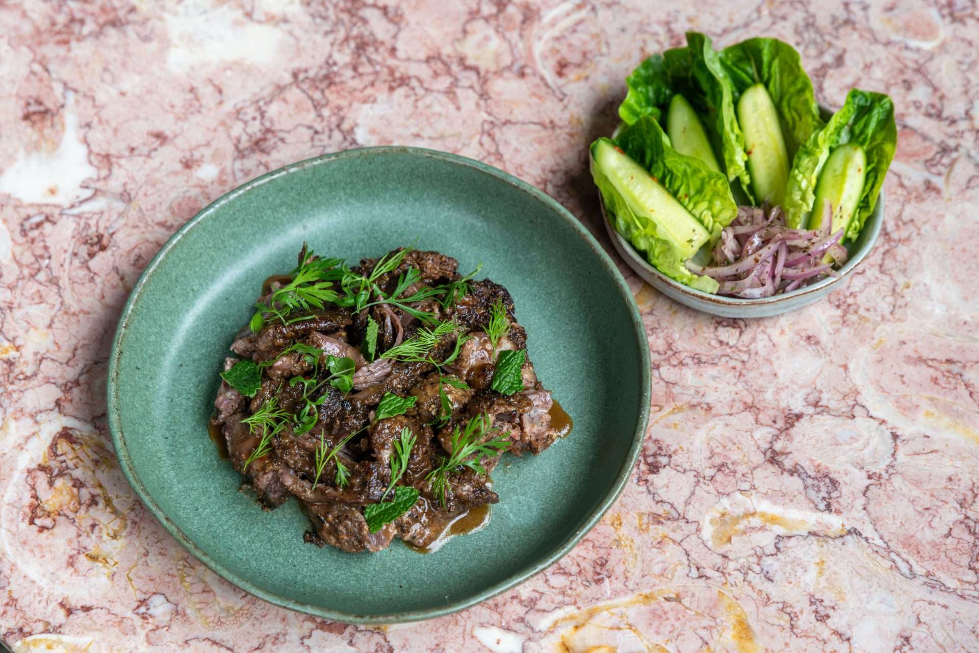 Lamb and Lettuce