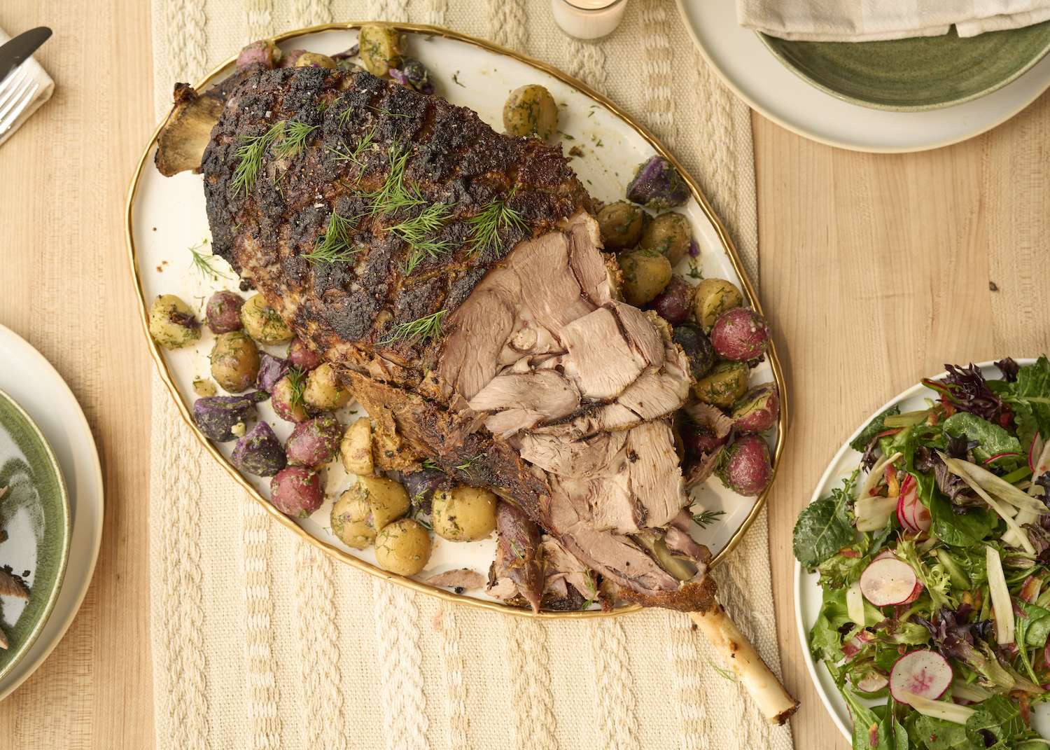 pastrami roasted leg of lamb