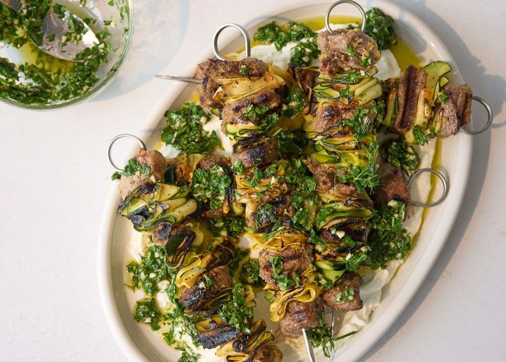 grilled lamb kabobs