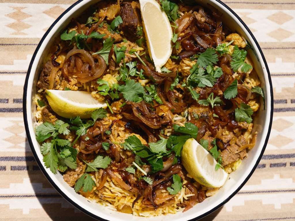 lamb biryani