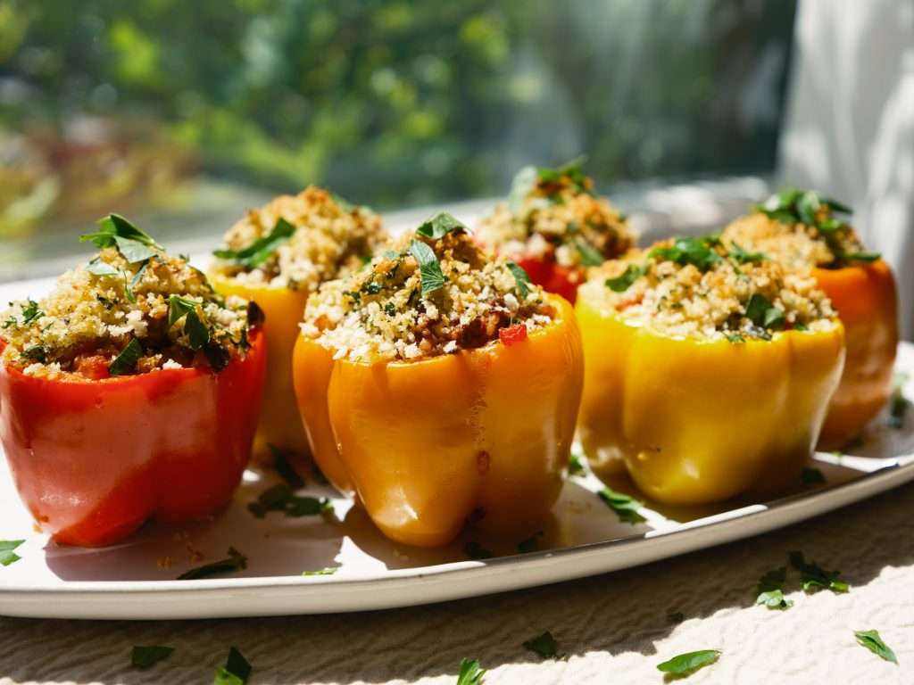 lamb stuffed peppers
