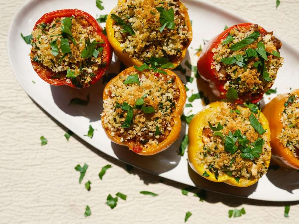 lamb stuffed peppers
