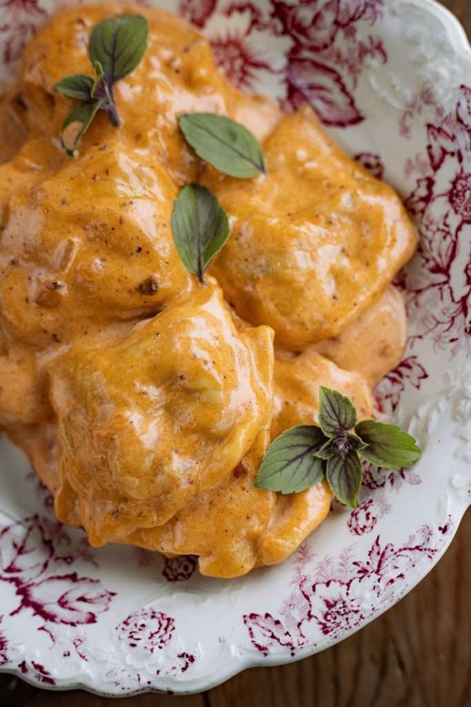 lamb ravioli