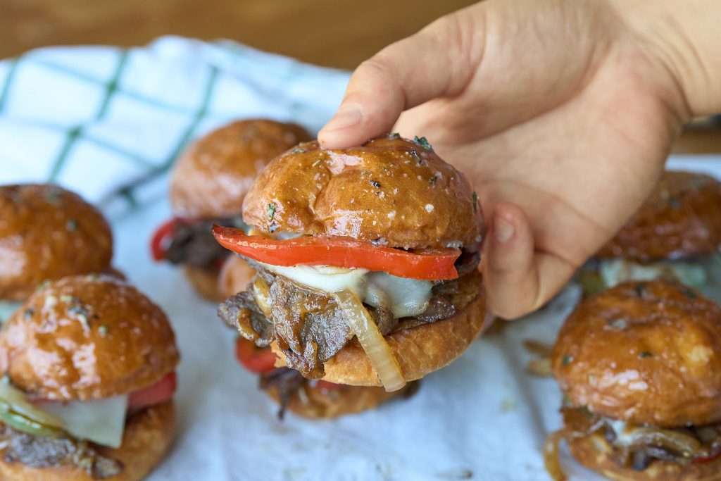 american lamb cheesesteak