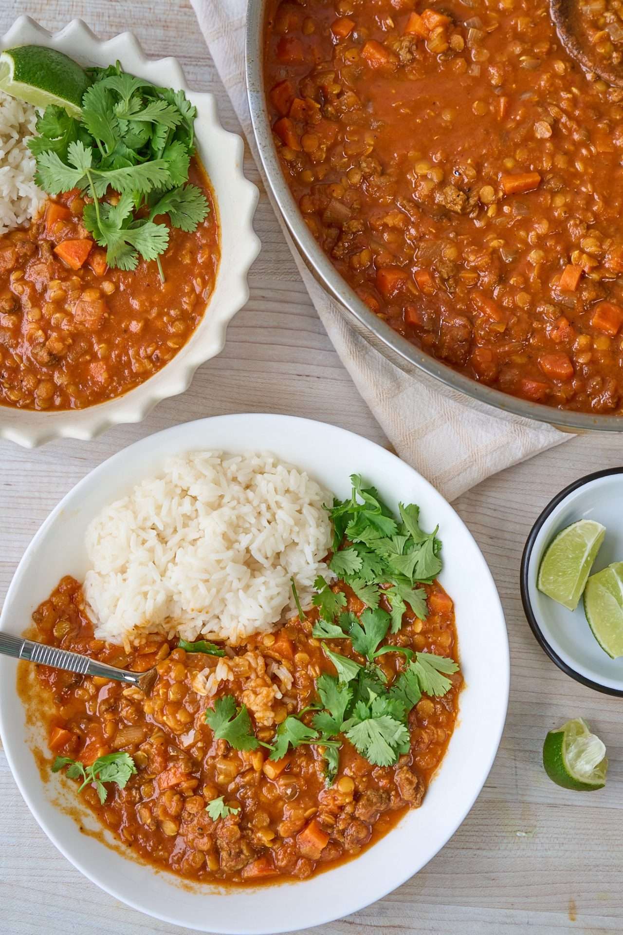 Weeknight Lamb & Red Lentil Curry 