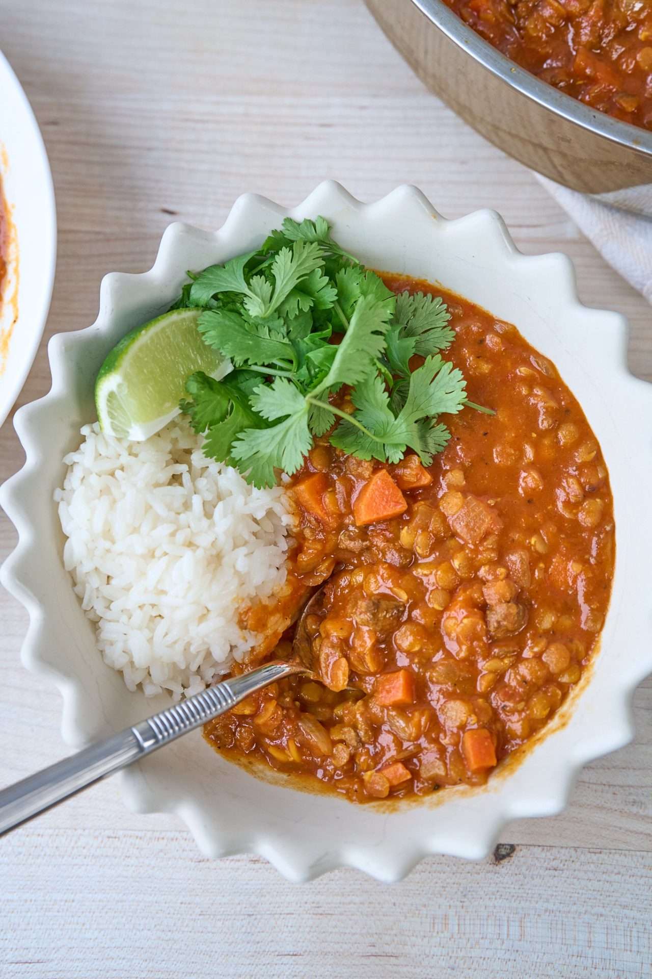 Weeknight Lamb & Red Lentil Curry 