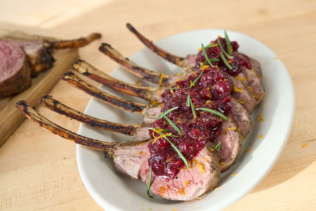 rack of american lamb