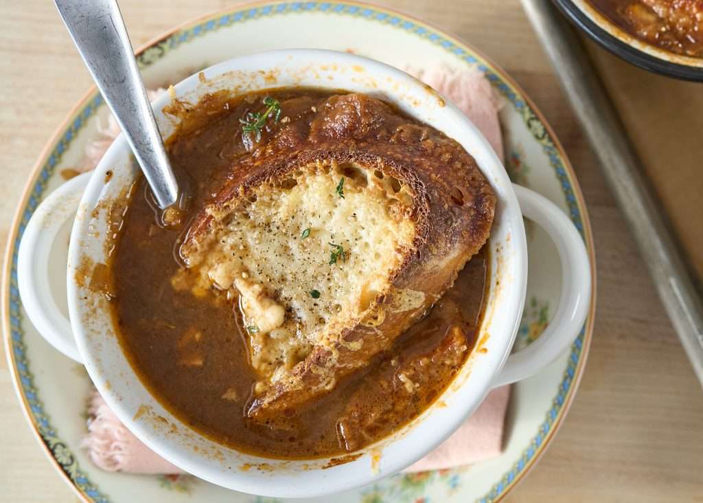 american lamb french onion soup